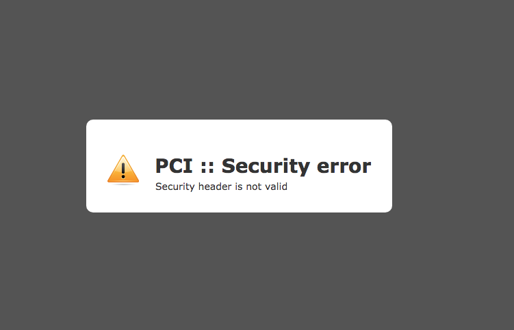 Error pci subsystem id mismatch что это